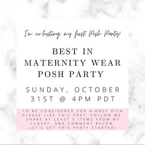 Posh Party Host 10/31 🎉🎉🎉